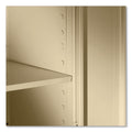 Tennsco 72" High Standard Cabinet (Unassembled), 36 x 18 x 72, Putty