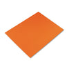 Pacon Four-Ply Railroad Board, 22 x 28, Orange, 25/Carton