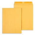 Universal Catalog Envelope, 28 lb Bond Weight Kraft, #12 1/2, Square Flap, Gummed Closure, 9.5 x 12.5, Brown Kraft, 250/Box