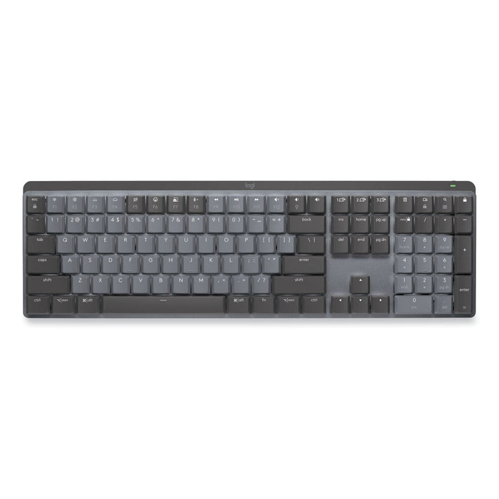 Logitech MX Mechanical Wireless Illuminated Performance Keyboard, Graphite