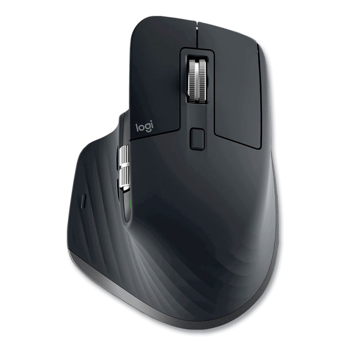 Logitech MX Master 3S Performance Wireless Mouse, 2.4 GHz Frequency/32 ft Wireless Range, Right Hand Use, Black
