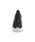 Wanted Womens Fly Knit Lace up Jogger Shoes with Chunky Bottom , 10M/Black by Vanessa Jane