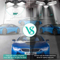 80W Deformable LED Garage Ceiling Lights with 4 Adjustable Panels by DailySale
