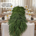 KYGDS Christmas Norfolk Pine Garland 6FT Real Touch Artificial Greenery Green by Deal US
