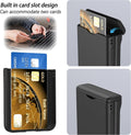 Universal Case for Samsung Galaxy Z Flip 3 & Z Flip 4 with Hinge Protection Black by Merch Section