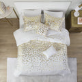 Intelligent Design Serena Metallic Animal Printed Comforter Set, Full - Queen by Vanessa Jane
