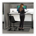 deflecto Ergonomic Sit Stand Mat, 60 x 46, Black