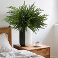 Wsorik 12Pcs 24 Inch Norfolk Pine Stems Artificial Greenery Branches by Deal US