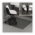 deflecto Ergonomic Sit Stand Mat, 60 x 46, Black
