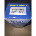 Bulbrite 524346 CF26T841/E CFL 26W T4 Triple Tube 4-Pin GX24q-3 4100k Cool White by Price Is Right Miami