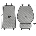 FH Group Car Seat Cushion Faux Leather Airbag Compatible Universal Beige by Deal US