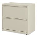 Alera Lateral File, 2 Legal/Letter-Size File Drawers, Putty, 30" x 18.63" x 28"