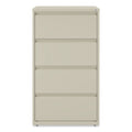 Alera Lateral File, 4 Legal/Letter-Size File Drawers, Putty, 30" x 18.63" x 52.5"