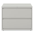 Alera Lateral File, 2 Legal/Letter-Size File Drawers, Light Gray, 36" x 18" x 28"