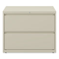 Alera Lateral File, 2 Legal/Letter-Size File Drawers, Putty, 36" x 18" x 28"