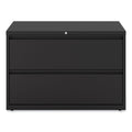 Alera Lateral File, 2 Legal/Letter-Size File Drawers, Black, 42" x 18.63" x 28"