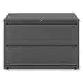 Alera Lateral File, 2 Legal/Letter-Size File Drawers, Charcoal, 42" x 18.63" x 28"