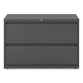 Alera Lateral File, 2 Legal/Letter-Size File Drawers, Charcoal, 42" x 18.63" x 28"