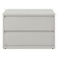 Alera Lateral File, 2 Legal/Letter-Size File Drawers, Light Gray, 42" x 18.63" x 28"