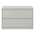 Alera Lateral File, 2 Legal/Letter-Size File Drawers, Light Gray, 42" x 18.63" x 28"