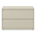 Alera Lateral File, 2 Legal/Letter-Size File Drawers, Putty, 42" x 18.63" x 28"