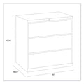 Alera Lateral File, 3 Legal/Letter/A4/A5-Size File Drawers, Putty, 42" x 18.63" x 40.25"