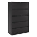 Alera Lateral File, 5 Legal/Letter/A4/A5-Size File Drawers, Black, 42" x 18.63" x 67.63"