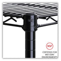 Alera Industrial Wire Shelving Extra Wire Shelves, 36w x 24d, Black, 2 Shelves/Carton