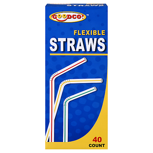 Goodco Straws, Flexible by Pasteur Pharmacy