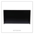 Alera Valencia Series Center Drawer, Laminate, 24.5w x 15d x 2h, Espresso