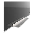 U Brands Black Glass Dry Erase Board, 35 x 23