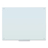 U Brands Glass Dry Erase Board, 47 x 35, White Surface