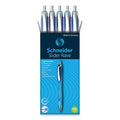 Schneider Slider Rave XB Ballpoint Pen, Retractable, Extra-Bold 1.4 mm, Blue Ink, Blue/Light Blue Barrel