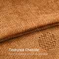 Cozoomy Chenille Linen Throw Pillow Covers 12x20 Inch Rustic Bronze Set of 2 by Deal US