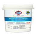 Clorox Bleach Germicidal Wipes, 12 x 12, Unscented, 110/Canister, 2/Carton