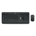 Logitech MK540 Wireless Combo, 2.4 GHz Frequency/30 ft Wireless Range, Black