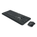 Logitech MK540 Wireless Combo, 2.4 GHz Frequency/30 ft Wireless Range, Black