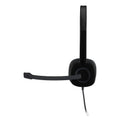 Logitech H151 Binaural Over-the-Head Stereo Headset, Black