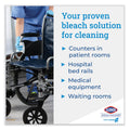 Clorox Bleach Germicidal Wipes, 6.75 x 9, Unscented, 70/Canister
