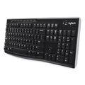 Logitech K270 Wireless Keyboard, USB Unifying Receiver, Black