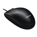 Logitech M100 Corded Optical Mouse, USB 2.0, Left/Right Hand Use, Black
