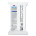 Clorox Bleach Germicidal Wipes, 6.75 x 9, Unscented, 100 Wipes/Flat Pack, 6 Packs/Carton
