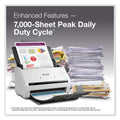 Epson DS-770 II Color Duplex Document Scanner, 600 dpi Optical Resolution, 100-Sheet Duplex Auto Document Feeder