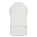 Gyration Fixed Outdoor Wall Mount, 4.92 x 4.92 x 9.17, White