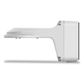 Gyration Fixed Dome Outdoor Wall Mount, 4.92 x 4.92 x 9.17, White