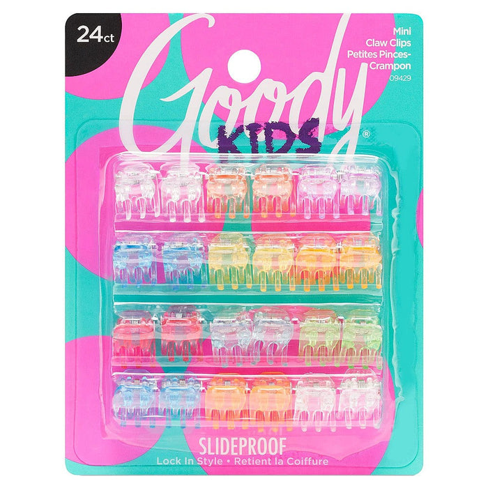 Goody Girls Classics Mini Claw Clips 24pcs by Pasteur Pharmacy