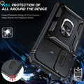 Samsung Galaxy A17/A16-5G Phone Case: Samsung A17 Case with Screen Protector