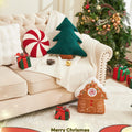 Vdoioe Christmas Tree Throw Pillows Set of 2 Plush Cotton Fill Xmas Decor by Deal US