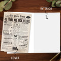 Ziwenhu Jumbo 45th Birthday Card Gift for Women Men Color zw-349 by Deal US