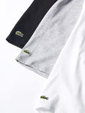 Lacoste Men's Essentials 3 Pack 100% Cotton Regular Fit Crew Neck T-Shirts by I-Max Fashions
